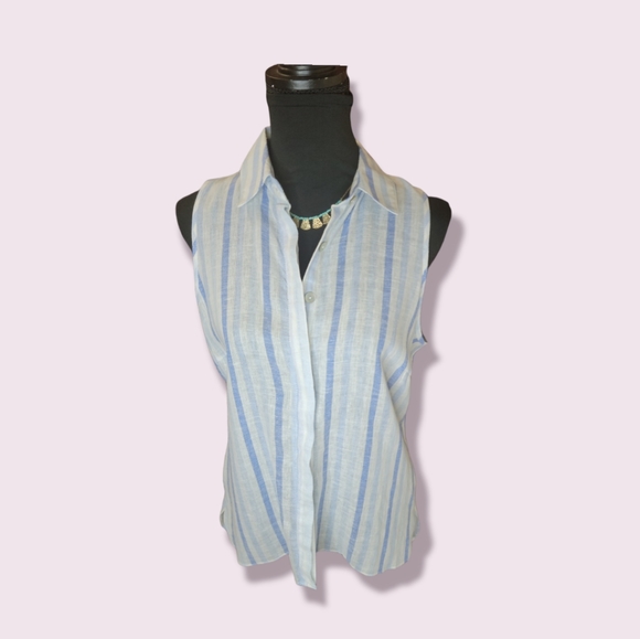 Milano Sleeves Button Down Top - Picture 4 of 12